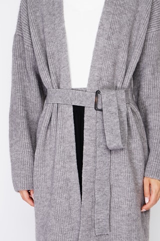 Cardigan lungo  - Grigio