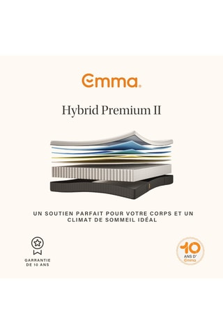 Matelas Hybride Premium II Emma