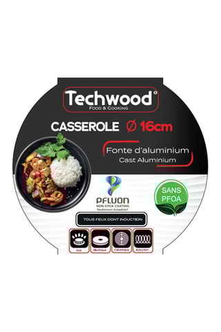 Cazo de aluminio fundido - 16 cm