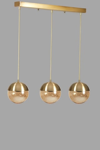 Lámpara de techo Küre 3 - Dorado - 3 x 60 W