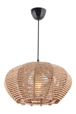 Lámpara de techo de madera - Natural - 45 - 60 W