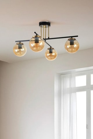 Suspension Oslo 4 - Doré