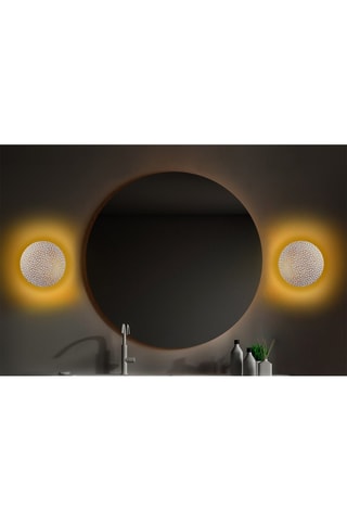 Applique murale LED Yosma - Blanc et doré - 5 W