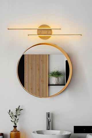 Applique murale LED Umut - Doré - 16 W