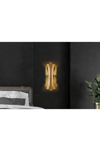 Applique murale Linea - Doré - 2 x 40 W