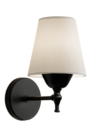 Applique murale - Ecru et noir - 40 W