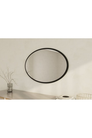 Miroir - 90 x 60 x 2,2 cm - Noir