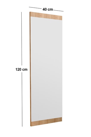 Miroir - 40 x 120 x 2,2 cm - Argenté