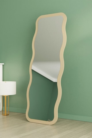 Miroir - 50 x 160 x 2,2 cm - Beige