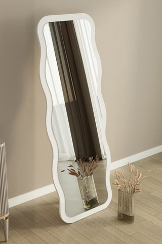 Miroir - 50 x 160 x 2,2 cm - Blanc