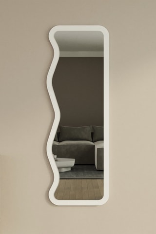 Miroir - 50 x 160 x 2,2 cm - Blanc