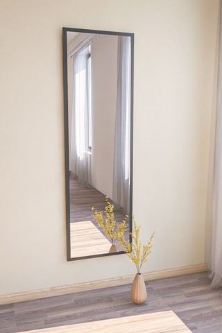 Miroir - 50 x 160 x 2,2 cm - Noir