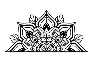 Décoration murale Berceste - 160 x 81 cm - Noir