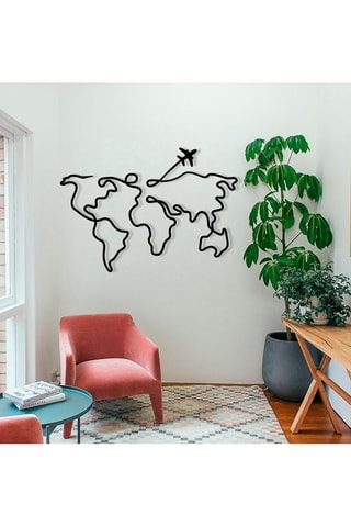 Adorno mural - Negro