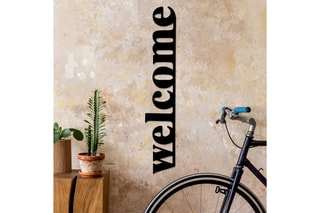 Décoration murale Welcome-5 - Noir