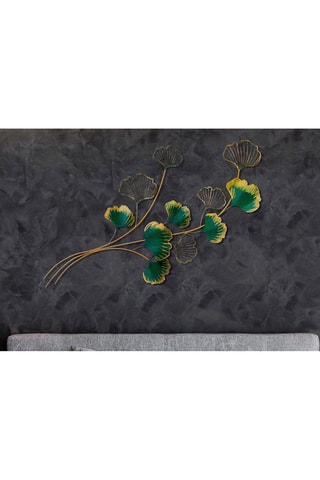 Décoration murale - 135 x 75 cm - Vert et jaune