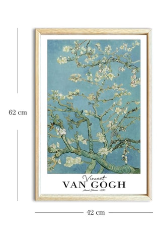 Cuadro «Almendro en flor» Van Gogh - 42 x 62 cm