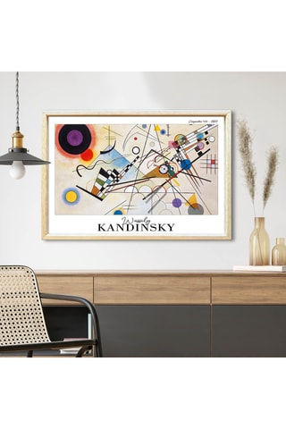 Cuadro «Composition VIII » Wassily Kandinsky - 42 x 62 cm
