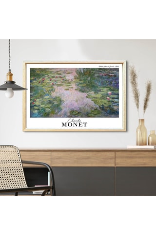 Cuadro «Los Nenúfares» Claude Monet - 42 x 62 cm