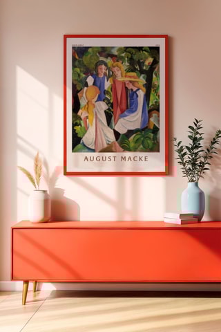 Cuadro August Macke - 33 x 48 cm