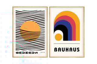 2 cuadros - 50 x 70 cm