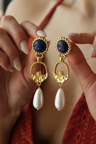 Oorbellen - Lapis Lazuli