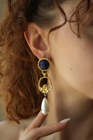 Oorbellen - Lapis Lazuli