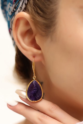 Pendientes - Amatista