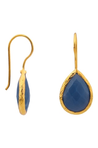 Brincos Bronze e opalas