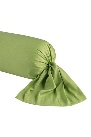 Federa cuscino alla francese in raso di cotone 80 fili/cm² Marie - Verde