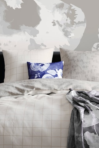 Parure de couette en flanelle de coton Signature - Taupe