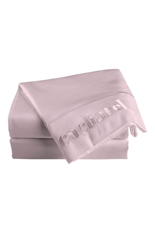 Drap plat en satin de coton 80 fils/cm² - Lilas