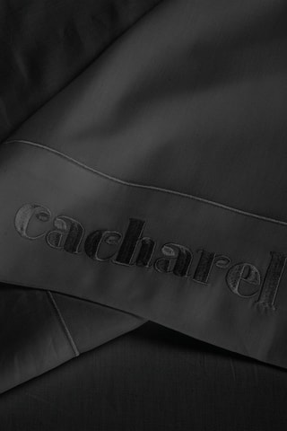 Parure lenzuola in raso di cotone 80 fili/cm² - Nero