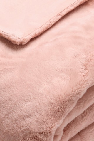 Plaid - Rose clair - 130 x 180 cm