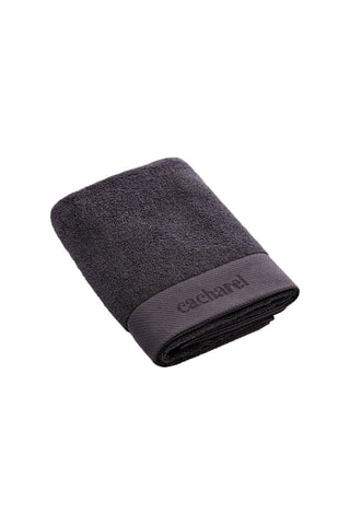 2 serviettes de toilette et 2 draps de douche - Anthracite