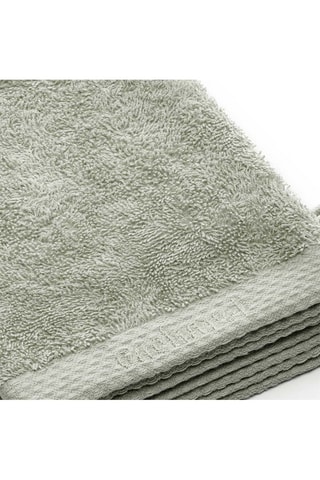 4 guanti da bagno - Verde mandorla