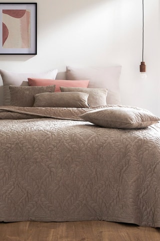 Housse de coussin Corduroy - Taupe - 30 x 50 cm