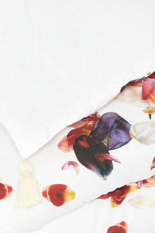 Trapunta in raso di cotone Aurore - Bianco