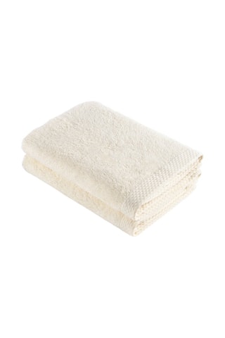 2 torchons de cuisine - Ivoire