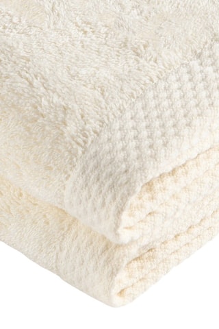 2 torchons de cuisine - Ivoire