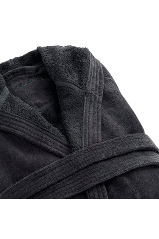Accappatoio con cappuccio 
Antracite