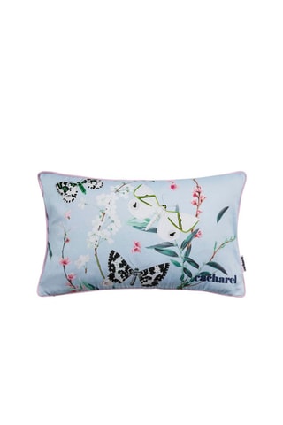 Coussin Buddleia Bleu sarcelle - 30 x 50 cm