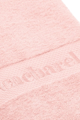 2 serviettes de toilette et 2 draps de douche - Rose saumon