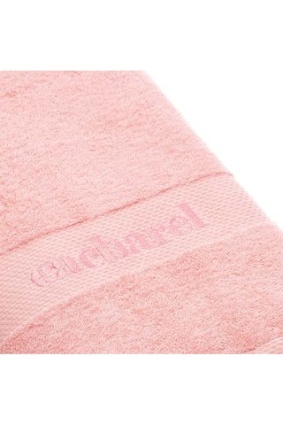 2 serviettes de toilette et 2 draps de douche - Rose