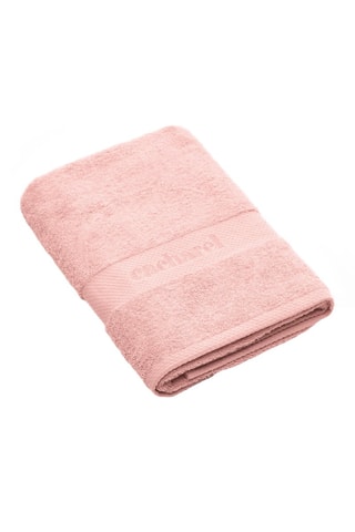 Drap de bain - Rose saumon - 100 x 150 cm