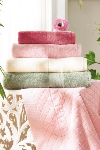 Tapis de bain - Rose clair - 50 x 70 cm