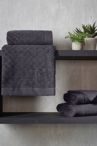 Tappetino bagno - Grigio scuro - 60 x 100 cm