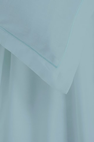 Parure de draps en satin de coton 80 fils/cm² - Bleu