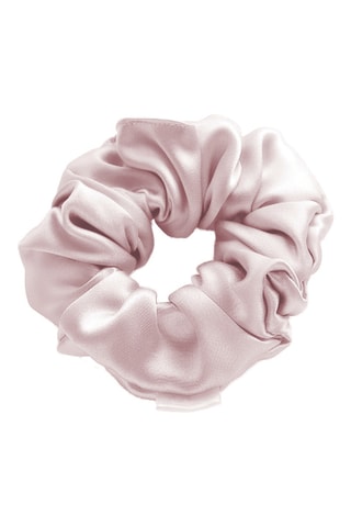 3 chouchoux en soie Elyna - Rose clair