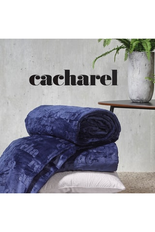 Plaid Signature - Bleu marine